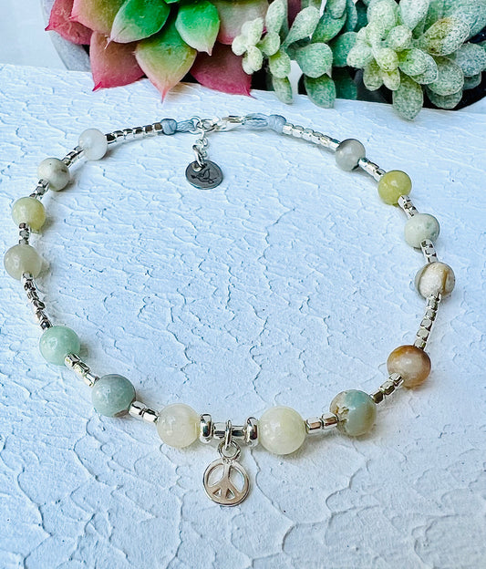 PEACE ANKLET