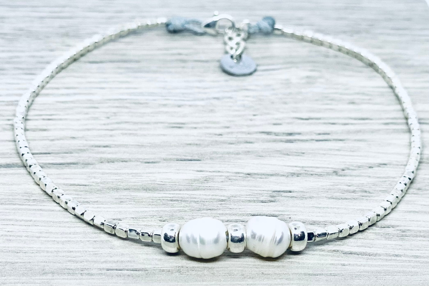 FRESHWATER PEARLS ANKLET