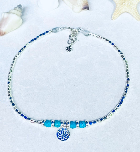 LOTUS SEA ANKLET