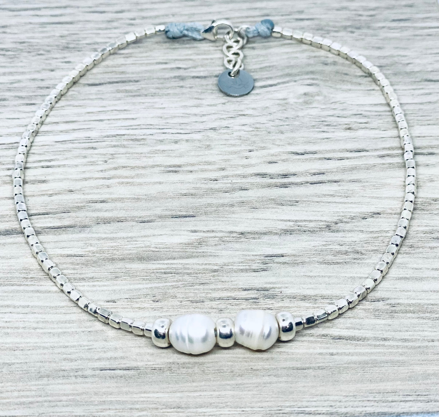 FRESHWATER PEARLS ANKLET