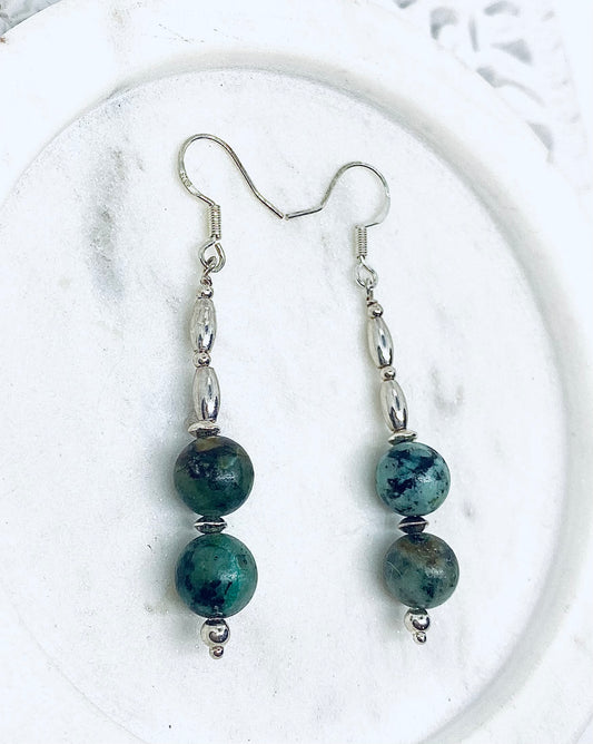 GREEN EARRINGS