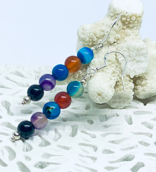 SPLASH OF COLOUR EARRINGS