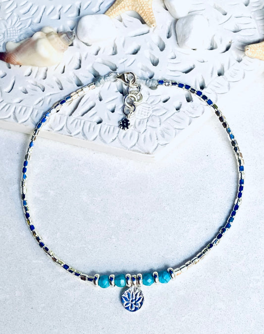 LOTUS SEA ANKLET